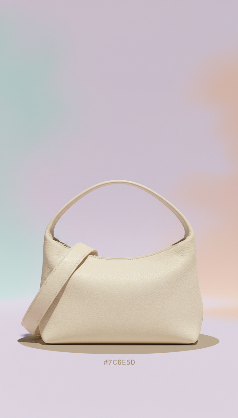 Soft Cream Mini Shoulder Bag