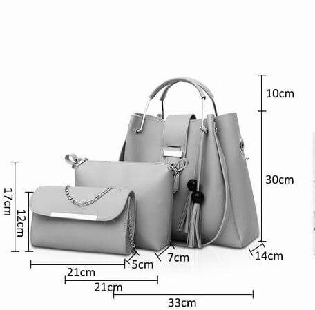 Ava 3PC Gray