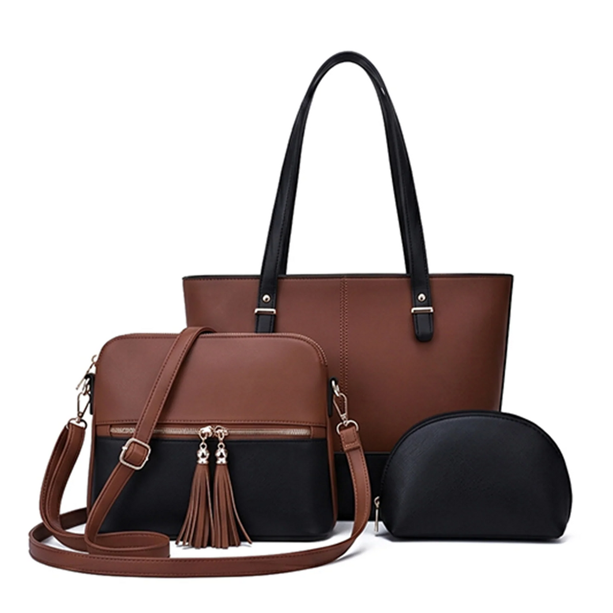 Gracia 3PC Handbag Set