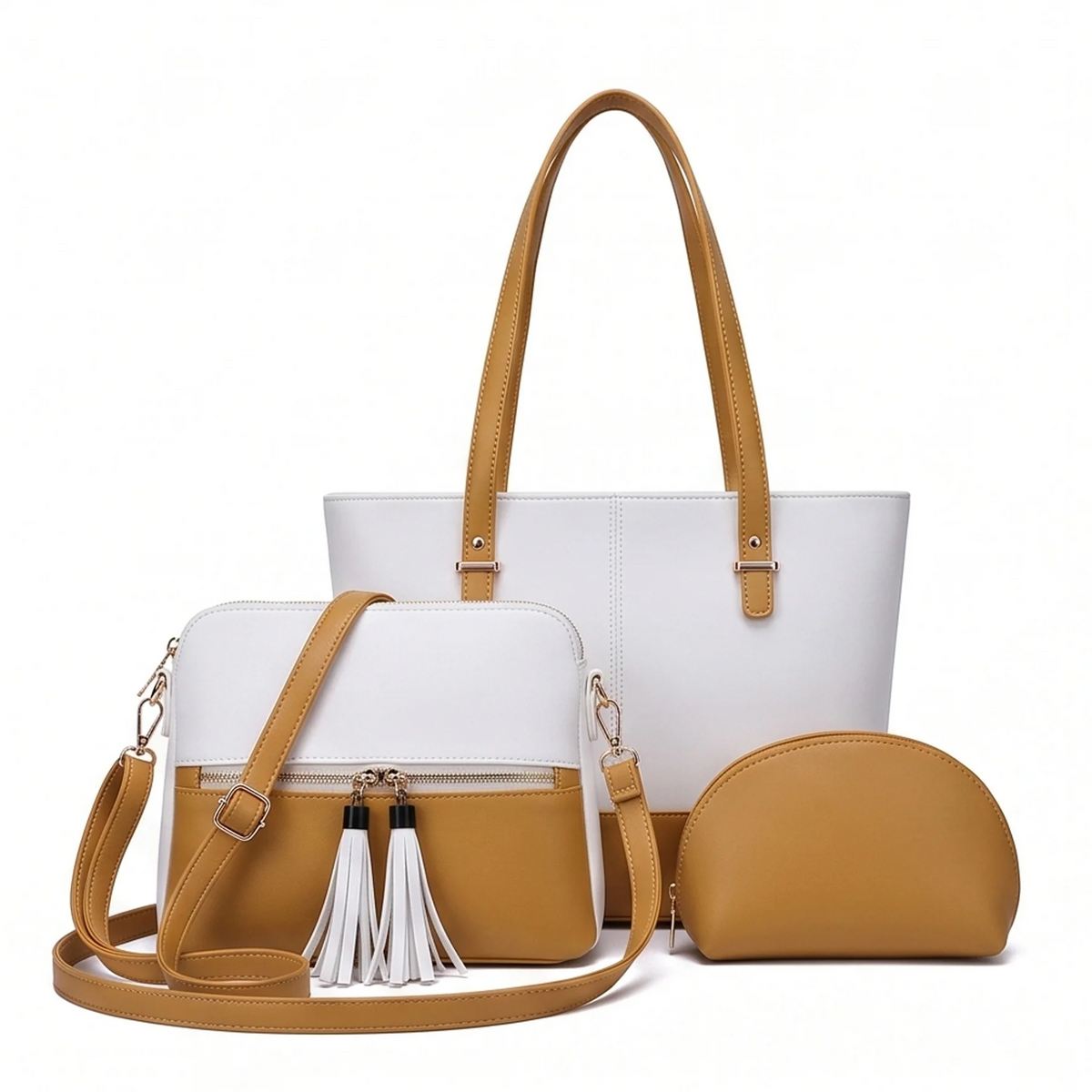 Gracia 3PC Handbag Set
