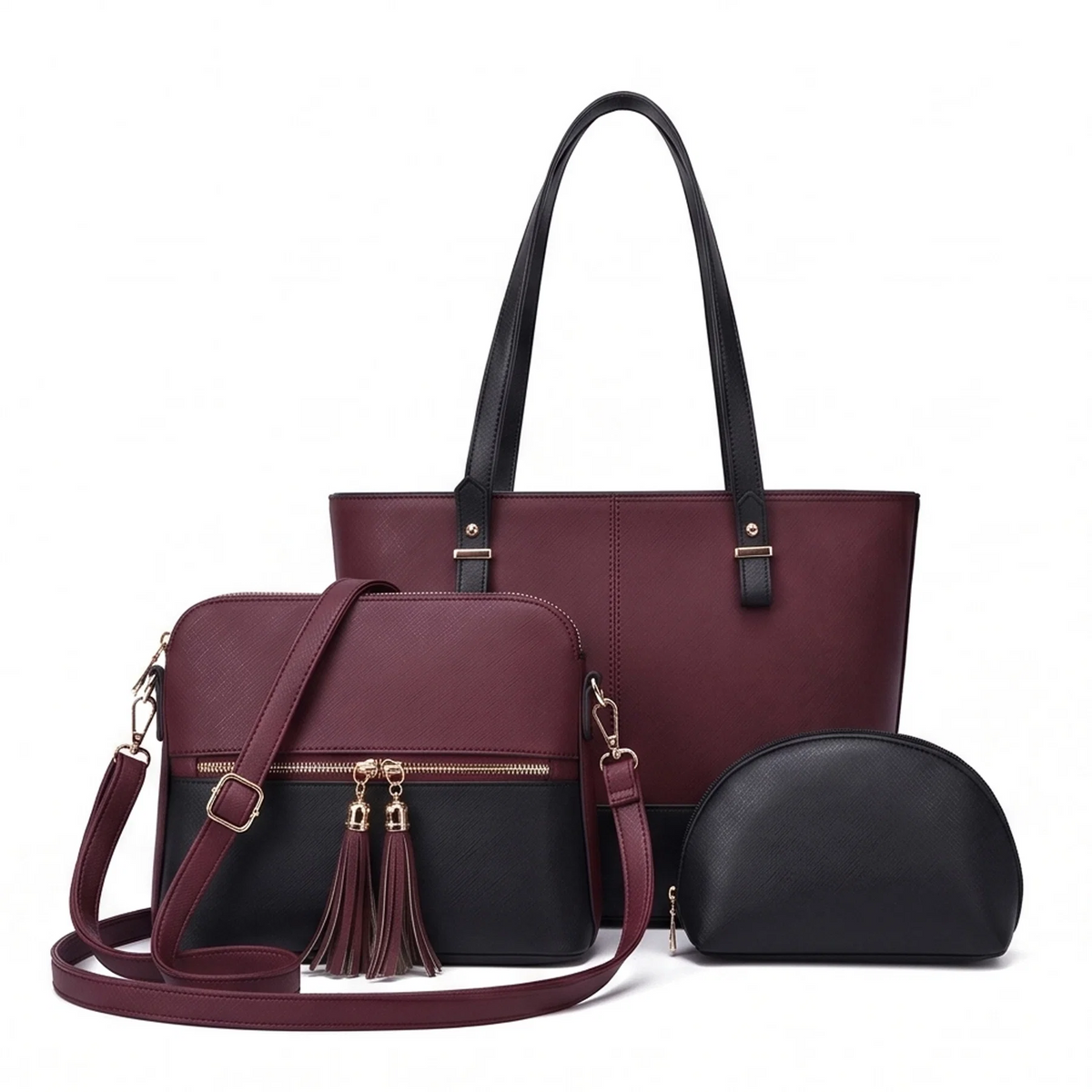 Gracia 3PC Handbag Set
